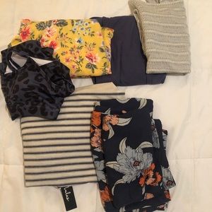 *BUNDLE* 6 Garments/8 pcs LuluLemon Forever21, etc